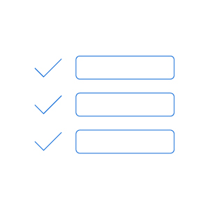 Bullet List Columns Trust Icon